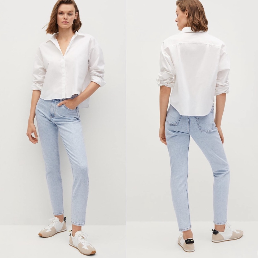 Mango mom elastic jeans - Picture 2 of 7
